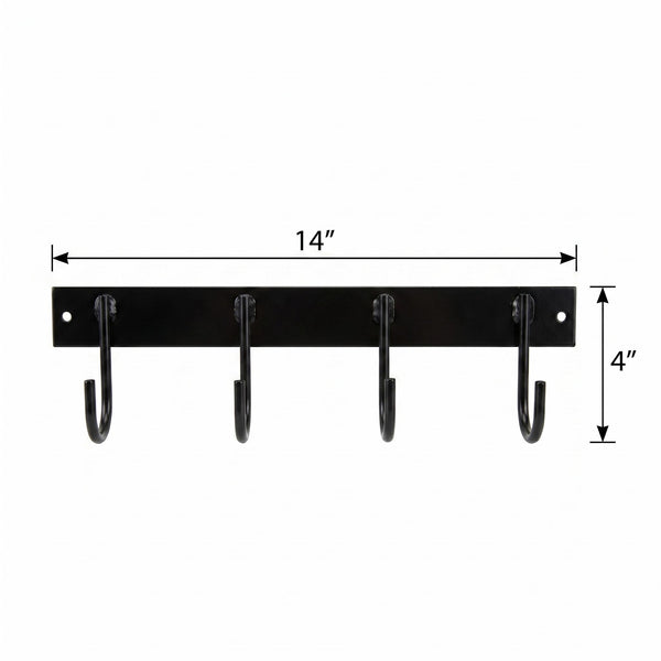 4-Hook Steel Bridle Rack