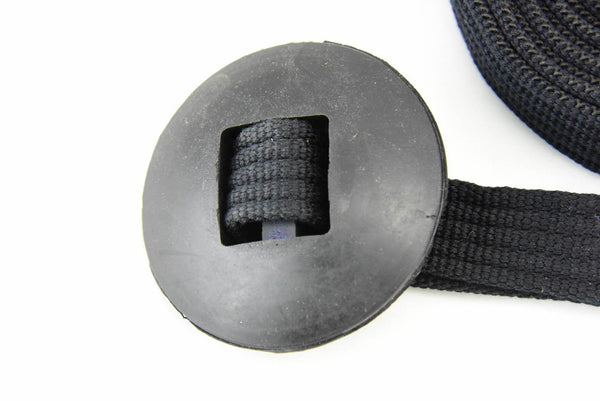 24 ' Flat Cotton Web Lunge Line with Bolt Snap & Rubber Stop - SouthwesternEquineSWE-195939RD