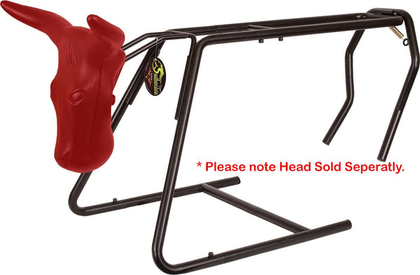 Equine Roping Heading and Heeling Dummy Stand - New Version of Roping Dummy