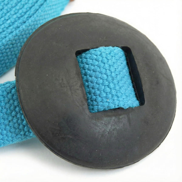 35' Flat Cotton Lunge Line with Rubber Stop