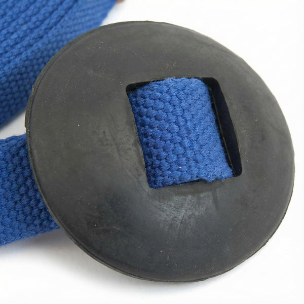 35' Flat Cotton Lunge Line with Rubber Stop