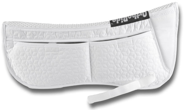 OrthoRide English Half Pad - SouthwesternEquineSWE-HP-WHITE-V