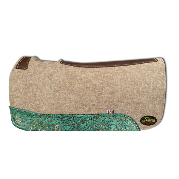The Montana Tan Wool Saddle Pad - Thick 3/4 Inch - SouthwesternEquineSWE4746-V