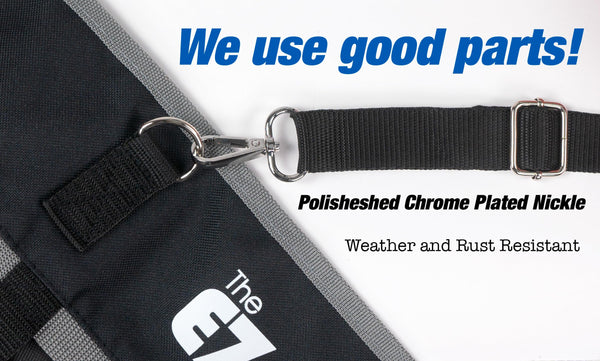 Black Horse Stall Fan Bags, 2-Pack