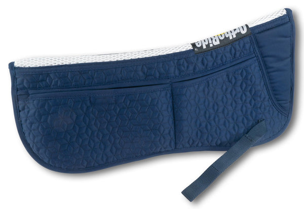 OrthoRide English Half Pad - SouthwesternEquineSWE-HP-NAVY-V
