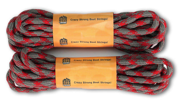 ROCKWEAR (2) PAIR NON SLIP HIKING BOOT LACES Hiking Boot Work Boot Shoelace