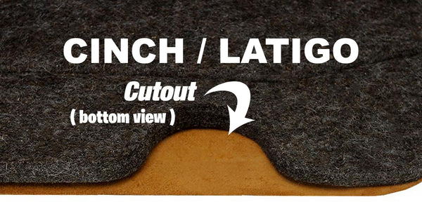 OrthoRide™ Elite - Premium All Wool Topper and Bottom - Saddle Pad