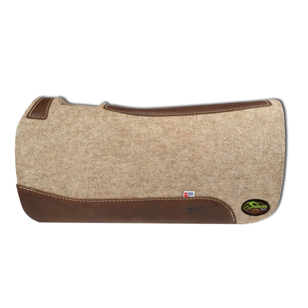 The Montana Tan Wool Saddle Pad - Thick 3/4 Inch
