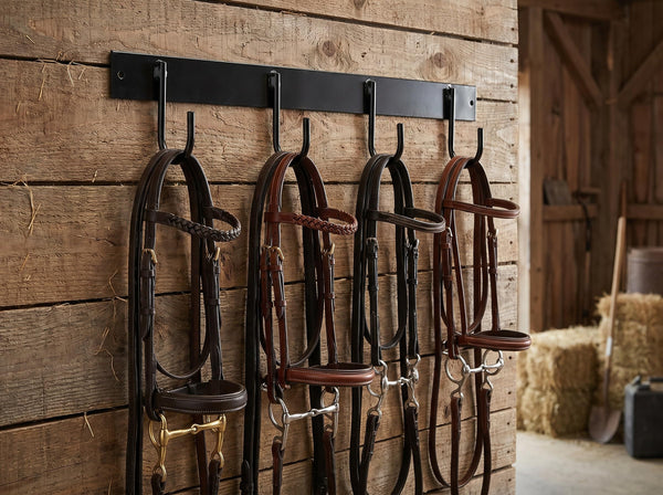 4-Hook Steel Bridle Rack