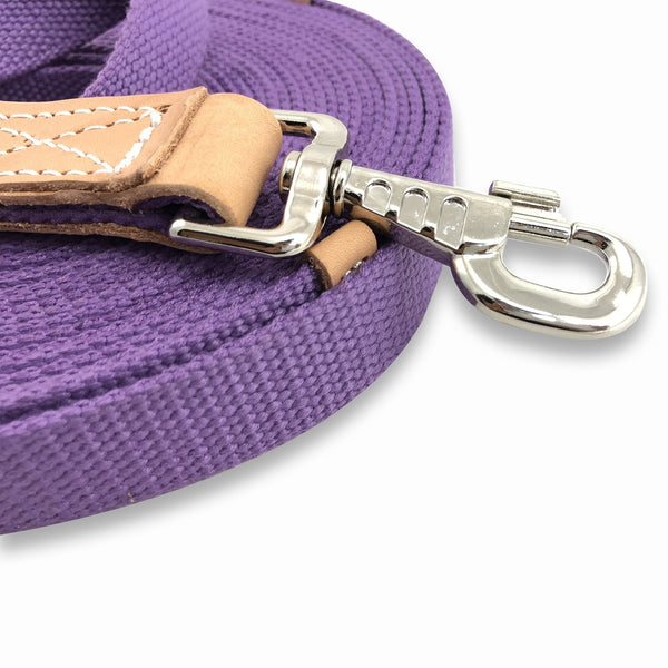 35' Flat Cotton Lunge Line with Rubber Stop - SouthwesternEquineSWE-168591AM