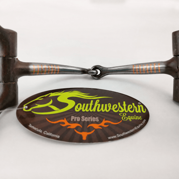 D-Ring Cooper in Lay Texas Star Snaffle Show Bit - SouthwesternEquineSWE-173904