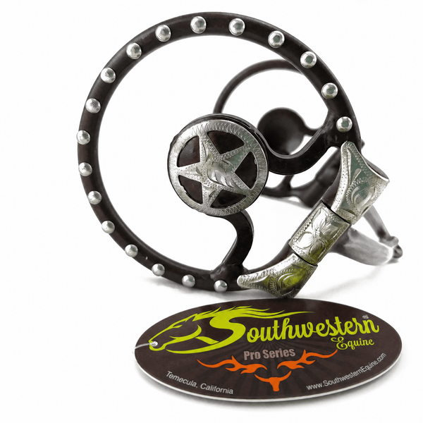 D-Ring Cooper in Lay Texas Star Snaffle Show Bit - SouthwesternEquineSWE-173904