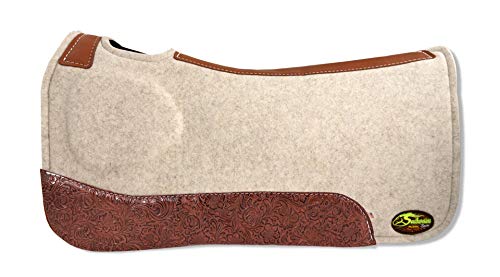 OrthoRide™ Elite Premium Tan Topper and Chocolate Wool Bottom 1