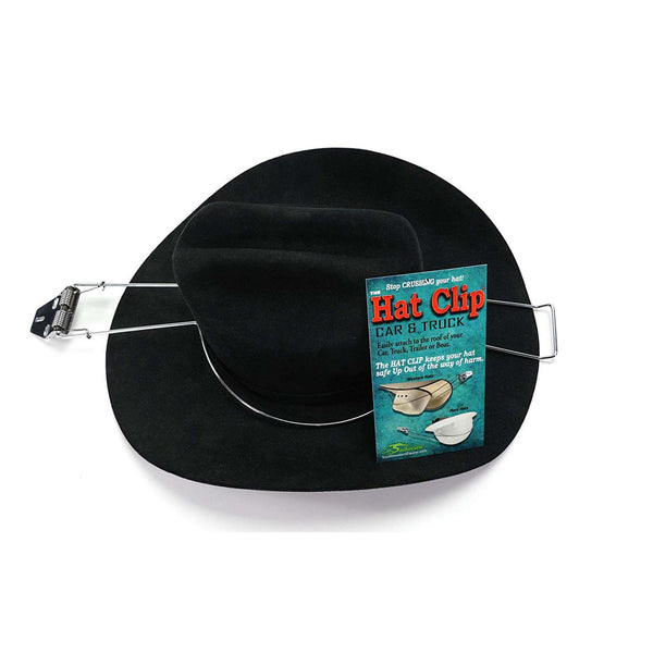 Metal Hat Clip for Trucks Cars SUV Sturdy Hat Holder (Flat or Curved)