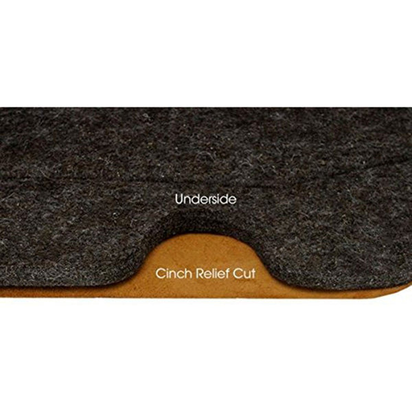 The Silverado Wool Contoured Pad - SouthwesternEquineSWE4718