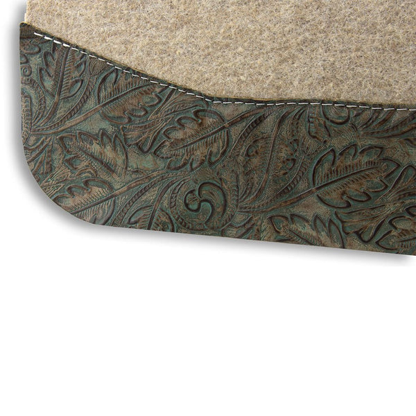 The Montana Tan Wool Saddle Pad - Thick 3/4 Inch