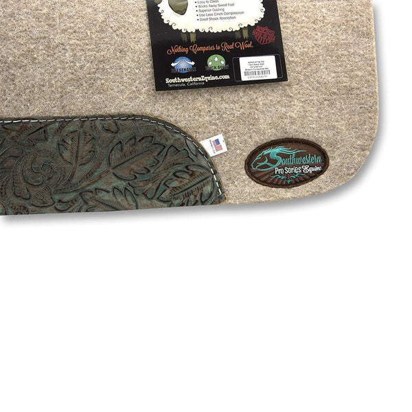 The Montana Tan Wool Saddle Pad - Thick 3/4 Inch