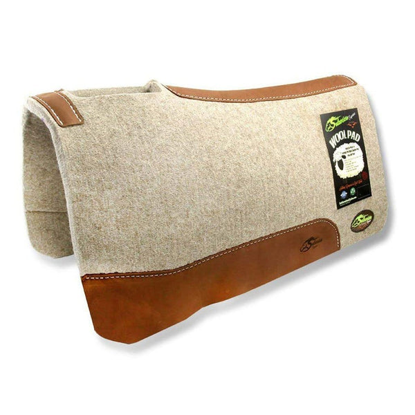 The Montana Tan Wool Saddle Pad - Thick 3/4 Inch - SouthwesternEquineSWE4746