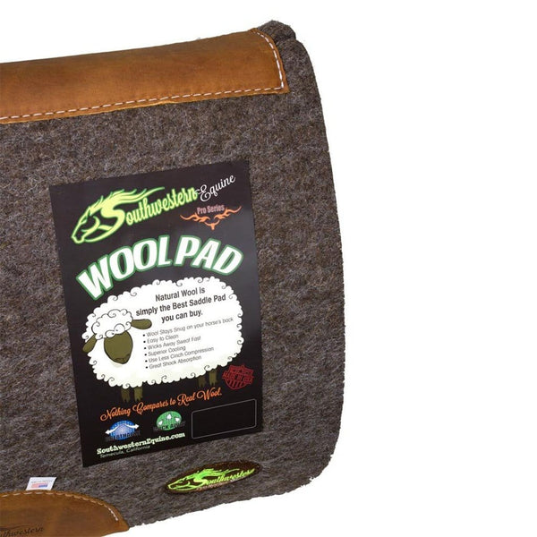 The Silverado Wool Contoured Pad - SouthwesternEquineSWE4718