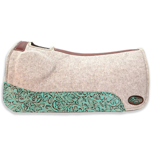 OrthoRide™ Elite - Premium All Wool Topper and Bottom - Saddle Pad