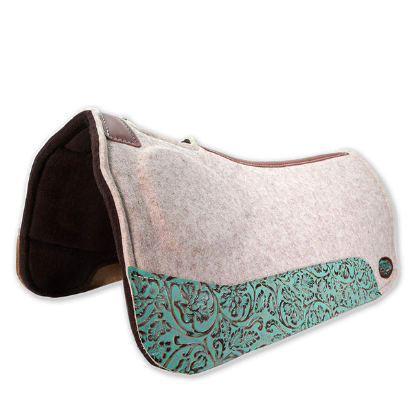 OrthoRide™ Elite - Premium All Wool Topper and Bottom - Saddle Pad
