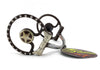 D-Ring Cooper in Lay Texas Star Snaffle Show Bit