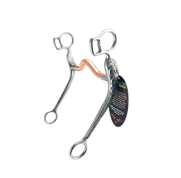 Long Shank Stainless Steel Low Port Sweet Iron Bit - SouthwesternEquineSWE-175351