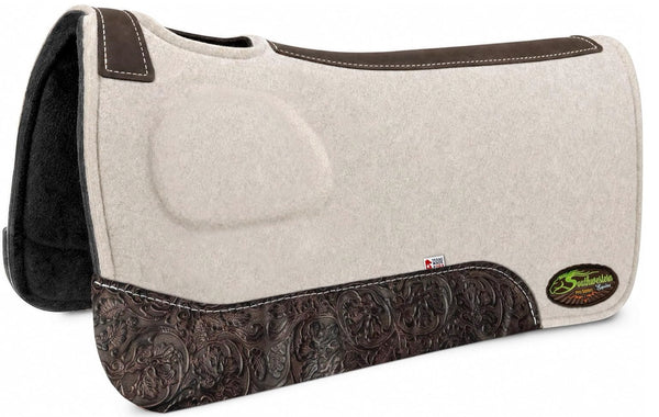 OrthoRide™ Elite Premium Tan Topper and Black Wool Bottom 1
