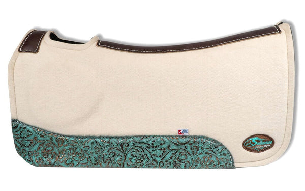 OrthoRide™ Elite Premium Tan Topper and Black Wool Bottom 1