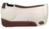 OrthoRide™ Elite Premium Tan Topper and Black Wool Bottom 1" Saddle Pad - SouthwesternEquineSWE-17577