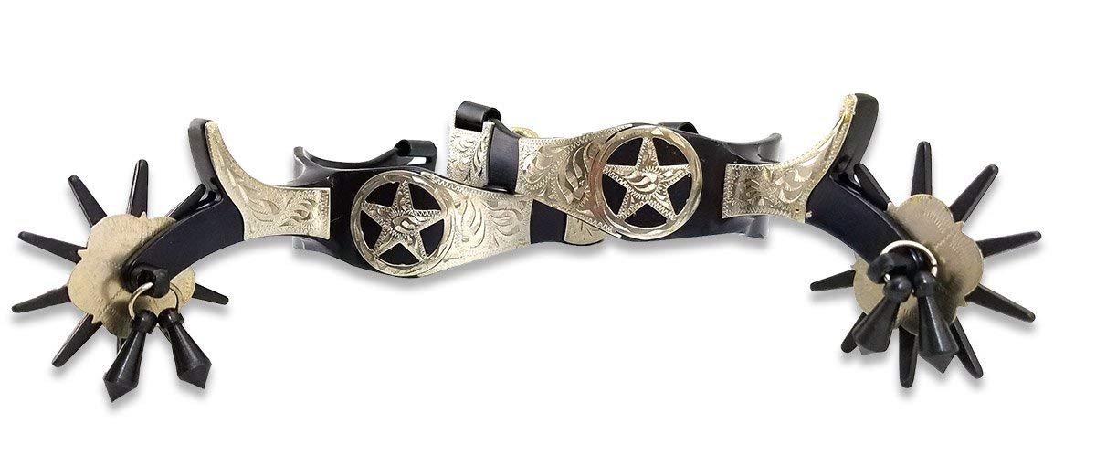 Texas Star 10-Point Jingle Bob Spurs - SouthwesternEquineSWE-SPUR-T-STAR