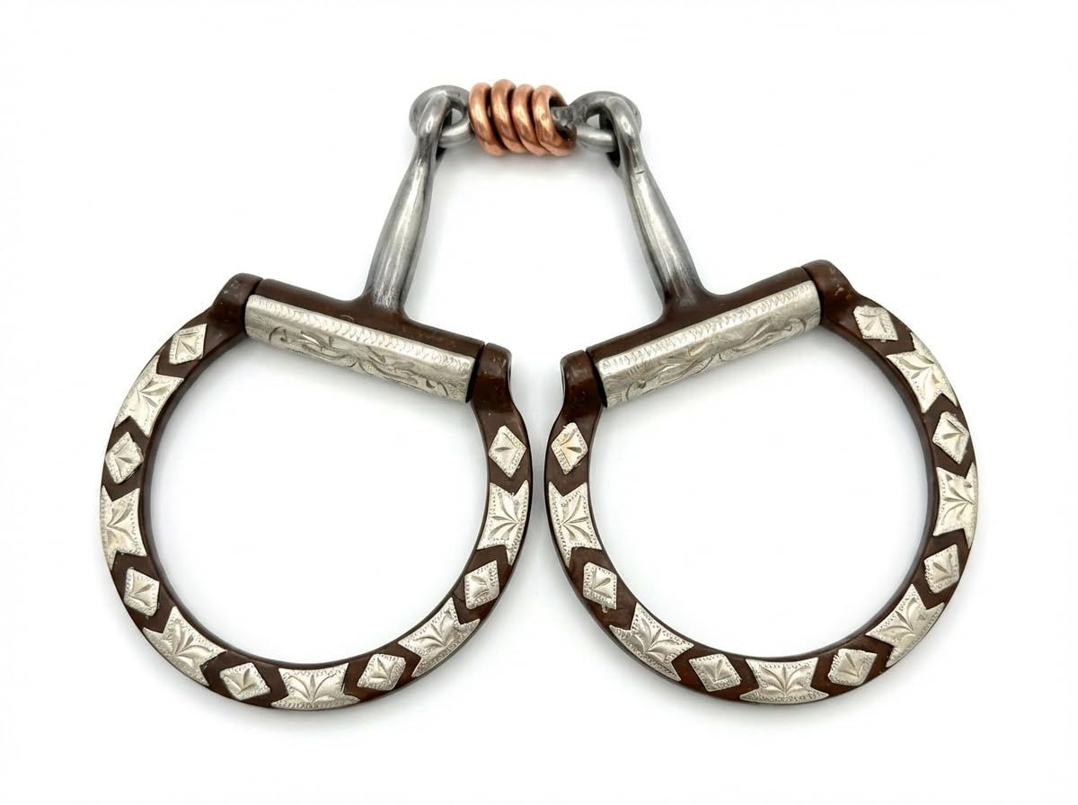 Go N' Show Arrow D-Ring Snaffle Bit - SouthwesternEquineSWE-175750-12
