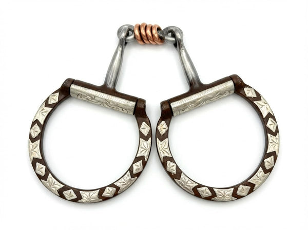 Go N' Show Arrow D-Ring Snaffle Bit