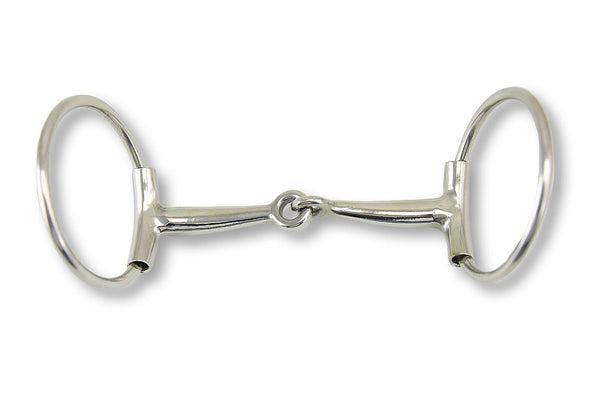 Stainless Steel No Pinch Snaffle Bit