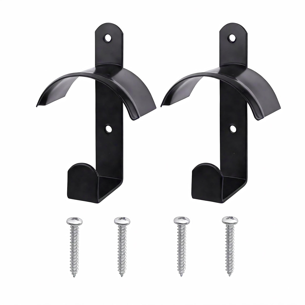 Bridle Wall Hooks, 2-Pack with Mounting Screws - SouthwesternEquineSWE-164348BK-2