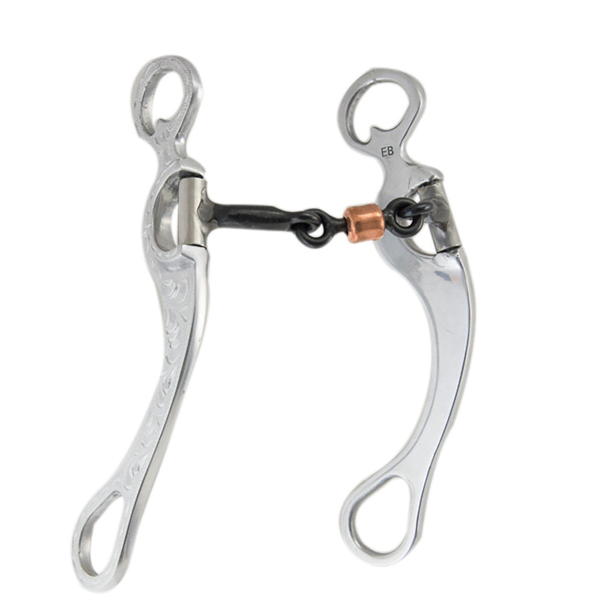 Featherlite Pro Dog Bone Bit, 8.5-inch Cheeks - SouthwesternEquineSWE-177125E