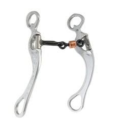 Featherlite Pro Dog Bone Bit, 8.5-inch Cheeks