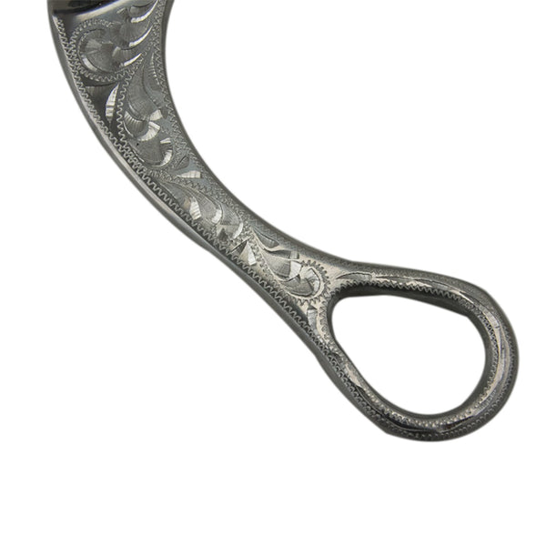 Featherlite Pro Dog Bone Bit, 8.5-inch Cheeks