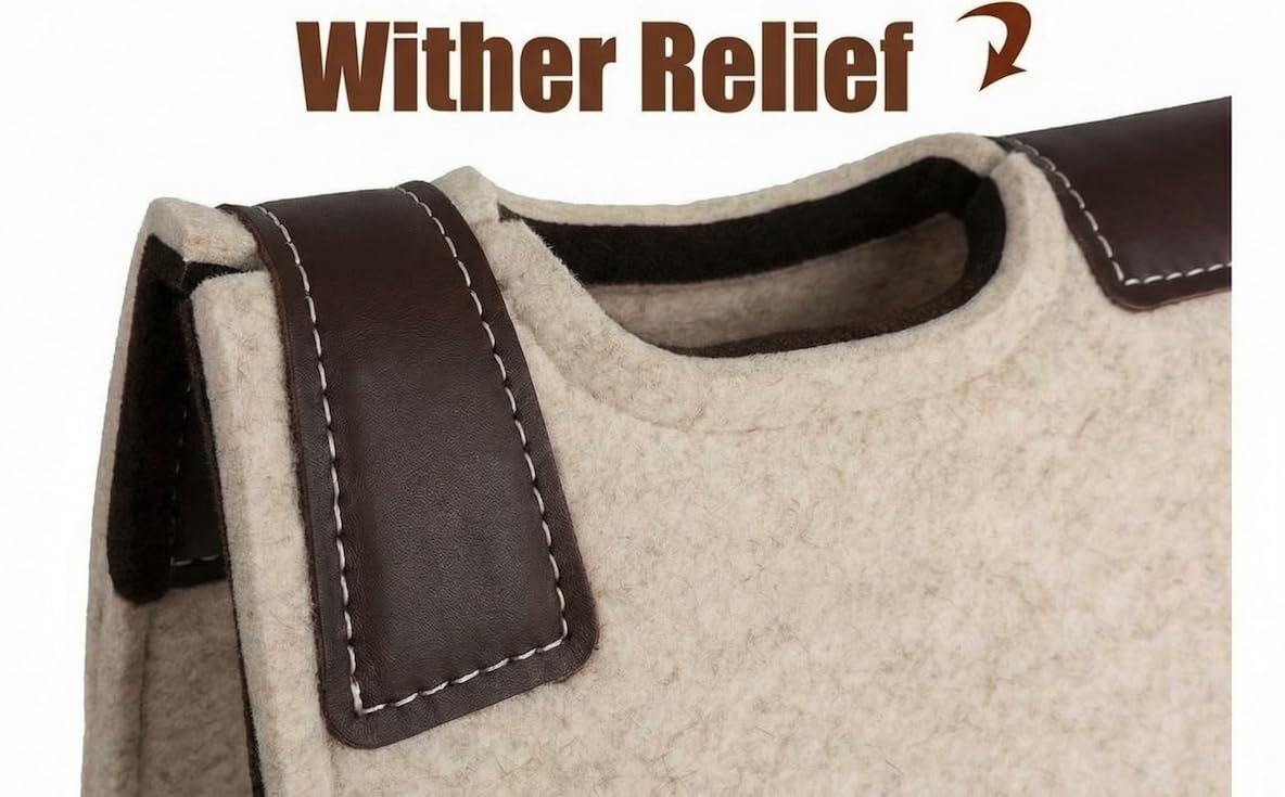 OrthoRide™ All Purpose Pad Premium Tan Wool - SouthwesternEquineSWE-76022-J