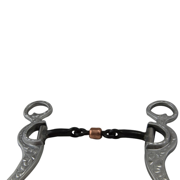 Featherlite Pro Dog Bone Bit, 8.5-inch Cheeks