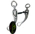 Featherlite Pro Long Shank Snaffle Bit, 8.5-inch Cheeks