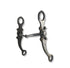 Snaffle Long Shank Silver Texas Stars Show Bit
