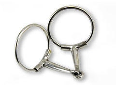 Stainless Steel No Pinch Snaffle Bit