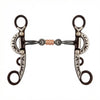 Go N' Show Dog Bone Bit with Copper Rings, 6-inch Cheeks
