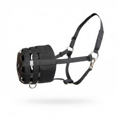 Nylon Grazing Muzzle with Adjustable Halter, Horse Size