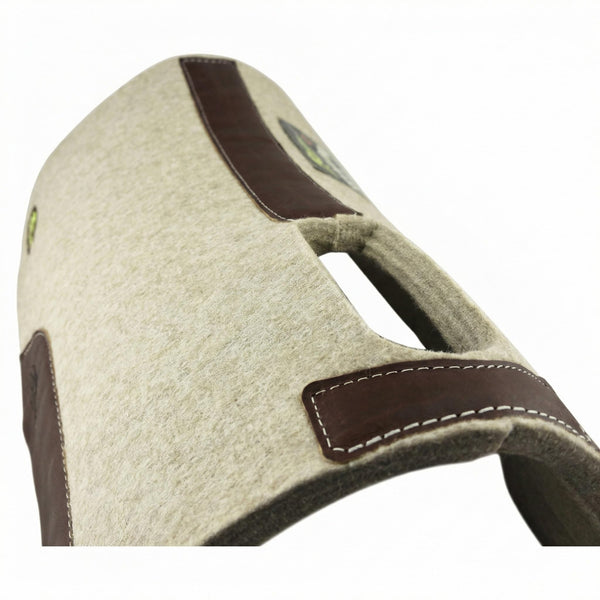 Montana Tan Wool Saddle Pad - Thick 1 Inch