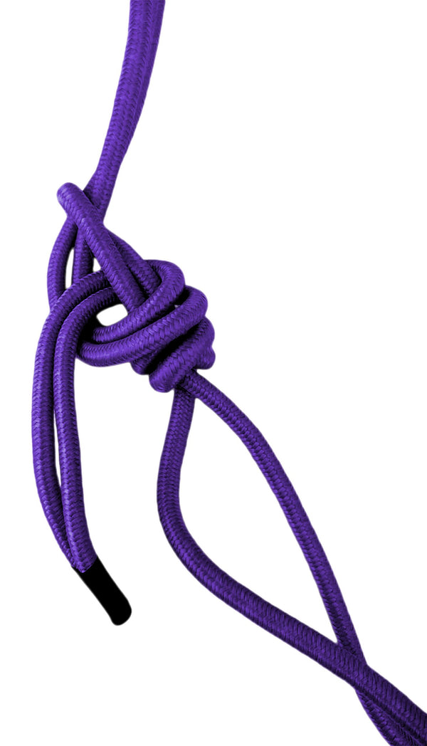 Southwestern Equine Side Pull Rope Halters with Nickle Plated Rings