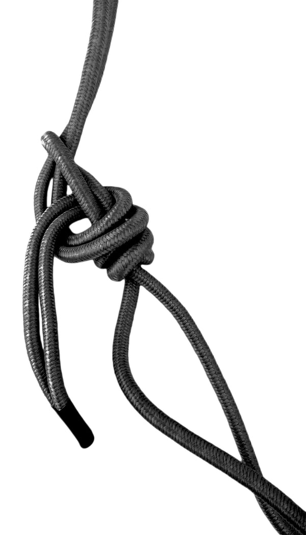 Southwestern Equine Side Pull Rope Halters with Nickle Plated Rings