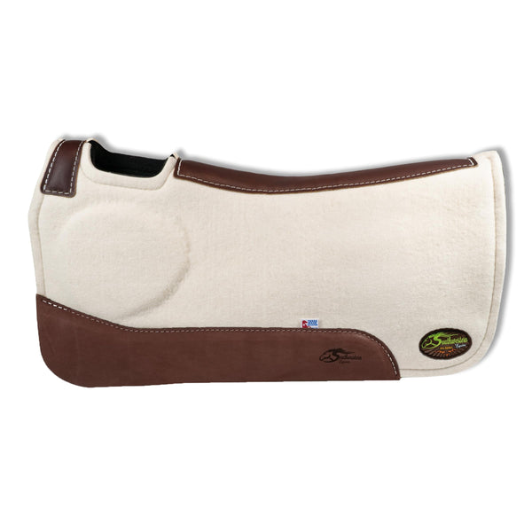 OrthoRide™ Elite Premium Tan Topper and Black Wool Bottom 1