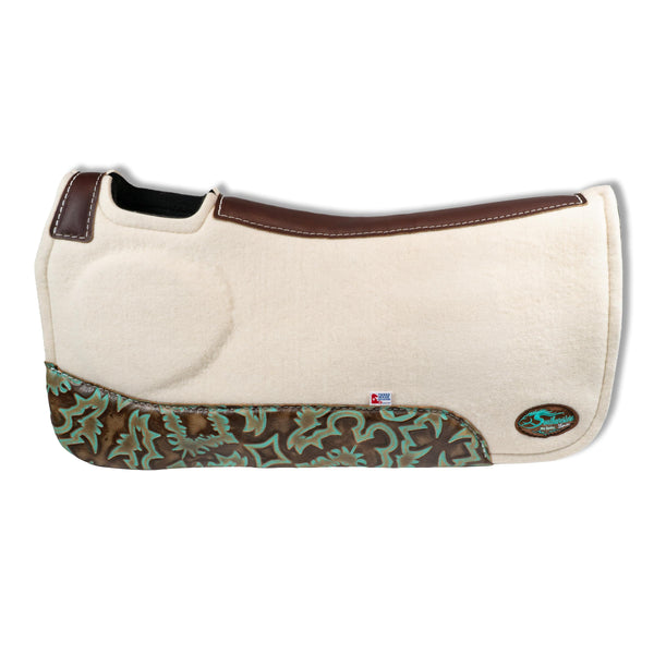 OrthoRide™ Elite - Premium All Wool Topper and Bottom - Saddle Pad